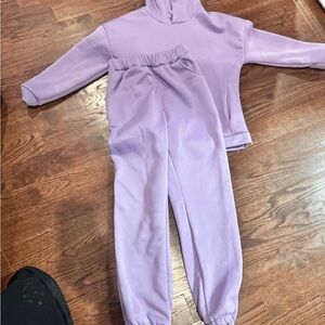 Lavender Tracksuit Set